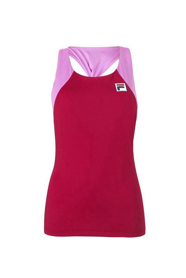 Fila 30 Love Twist Back Women's Tank Top - Red/White,NZ 127-38465